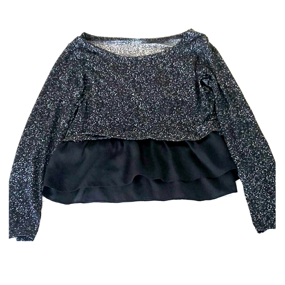 RIPE black long sleeve shirt - Picture 1 of 3